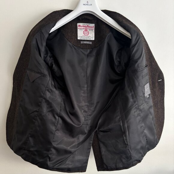 Primark Brown Harris Tweed Sport Coat/ Blazer -38 - Picture 10 of 12